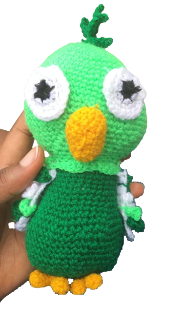 Pedro the Parrot (Green theme)